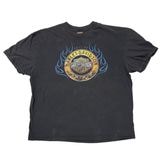 ��11��Harley-Davidson �ϡ��졼���ӥåɥ��� SHORT SLEEVE T-SHIRTS ���硼�ȥ��꡼�� T����ġ�col:BLACK��size:2XL����USED �桼���ɡۡ���šۡ�Ź�޻����Բġ�