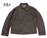 BAA COSTUME MFG. PEN POCKET RIDERS JACKT���ڥ�ݥ��åȥ饤���������㥱�åȡ�SUMI BLACK ���ߥ֥�å���BOW & ARROW��NONWASH��������