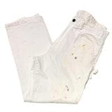 Dickies �ǥ��å�������Duck Carpenter Pants ���å� �����ڥ󥿡��ѥ�ġ��ڥ����ӡ�col.WHITE��size:W36��L30ɽ�����ڥ��󥿡��ѥ�ġ��ڥ󥭥ڥ���� ��USED �桼���ɡۡ���šۡ�Ź�޻����Բġ�