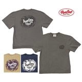 PORKCHOP GARAGE SUPPLY �ݡ�������å� ���졼�����ץ饤��F LEAF LOGO TEE F �꡼�� ���� T����ġ�Ⱦµ��3��(FADE GRAY/FADE NAVY/FADE BEIGE)��2026SS