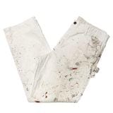 Dickies �ǥ��å�������Duck Carpenter Pants ���å� �����ڥ󥿡��ѥ�ġ��ڥ����ӡ�col.WHITE��size:W38��L34ɽ�����ڥ��󥿡��ѥ�ġ��ڥ󥭥ڥ���� ��USED �桼���ɡۡ���šۡ�Ź�޻����Բġ�