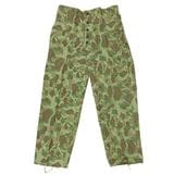 ��DEADSTOCK�� 40s U.S.M.C. P-44 Frog skin Camo Trousers �������size:W34ɽ��(����W35L29����)���ե��å������󡡥٥�ȥ롼�פ��ꡡ�ڥǥåɥ��ȥå��ۡ���š�