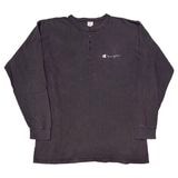 80s��Champion �����ԥ���H/N L/S T-Shirts �إ�꡼�ͥå� ���󥰥��꡼�� T����ġ�col:BLACK��size:X-LARGE���ȥꥳ������Made in U.S.A.����VINTAGE �ӥ�ơ����ۡ���šۡ�Ź�޻����Բġ�