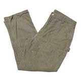 Carhartt �����ϡ��ȡ�Double Knee Painter Pants ���֥�ˡ� �ڥ��󥿡��ѥ�ġ�col.OLIVE��size:W38��L32ɽ��(����W39��L31)�����å����ϡ�Made in U.S.A.  ��USED �桼���ɡۡ���šۡ�Ź�޻����Բġ�