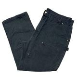Carhartt �����ϡ��ȡ�Double Knee Painter Pants ���֥�ˡ� �ڥ��󥿡��ѥ�ġ�col.BLACK��size:ɽ���ʤ�(����W44��L31)�����å����ϡ�Made in U.S.A.  ��USED �桼���ɡۡ���šۡ�Ź�޻����Բġ�