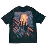 90s��Edvard Munch ���ɥ�����ɡ���󥯡��ɶ��� �� T����ġ�col:BLACK��size:ɽ���ʤ�(XL-2XL����)��ON THE WALL ��VINTAGE �ӥ�ơ����ۡ���š�