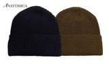 ANATOMICA ���ʥȥߥ���KNF WATCH CAP ��å�����åס�2����NAVY/KHAKI�ˡ��ӡ��ˡ�
