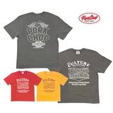 PORKCHOP GARAGE SUPPLY �ݡ�������å� ���졼�����ץ饤��WAVE&WP TEE��T����ġ��ե����ɲù���Ⱦµ��3��(FADE GRAY/FADE RED/FADE YELLOW)��2026SS