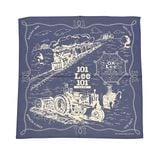 Lee �� Nigel Cabourn OX'ed Silver���꡼ �� �ʥ������롦�����ܥ�BANDANA���Х���ʡ�2-200:BLUE