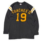 70s��EMPIRE ����ѥ�����FOOTBALL TEE �եåȥܡ��� T����ġ�col:BLACK��size:46/48��UNION MADE ��VINTAGE �ӥ�ơ����ۡ���š�