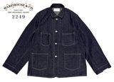 WAREHOUSE �������ϥ�����lot.2249��1910's BIG BOB CHORE JACKET���ӥå��ܥ� ���祢 ���㥱�åȡ�INDIGO��NON WASH���Υ󥦥��å��塡���С������롡�ǥ˥ॸ�㥱�å�