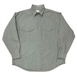 FILSON �ե��륽��L/S Cotton Shirts ���󥰥��꡼�� ���åȥ� ����ġ�col:GRAY GREEN��size:XL�������ɥ���ġ�USED �桼���ɡۡ���šۡ�Ź�޻����Բġ�