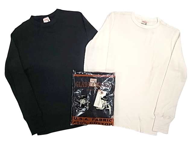 GLAD HAND グラッドハンド ロングスリーブワッフルTシャツ サーマル