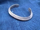 AL SOMERS アルソマーズ SILVER BANGLE トライアングル 卍 マンジ 平打ち シルバー バングル 01|バングル|Al Somers　アルソマーズ