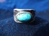 AL SOMERS アルソマーズ TURQUOISE SILVER RING ターコイズ シルバー リング ASRT01 Handmade in USA|リング|Al Somers　アルソマーズ