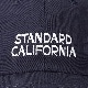 STANDARD CALIFORNIA ����������ɥ���ե���˥� Jeff for SD Logo Baseball Cap ���� �١����ܡ��� ����åס�3����Navy/Black/Brown��