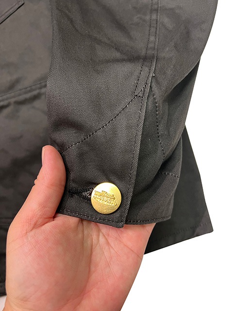 BAA COSTUME MFG. "RAILROADER COAT"��BLACK �֥�å���M��������BOW & ARROW��NONWASH���쥤��������������ȡ����㥱�å�