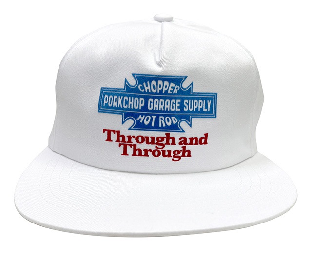 PORKCHOP GARAGE SUPPLY �ݡ�������å� ���졼�� ���ץ饤��Through and  Through CAP������������ɥ����� ����åס�4��(BLACK/WHITE/MAROON/CHARCOAL)����å��奭��åס�˹�ҡ�2025FW