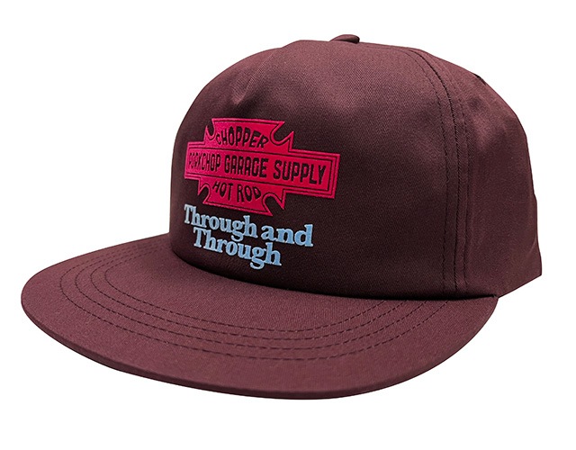 PORKCHOP GARAGE SUPPLY �ݡ�������å� ���졼�� ���ץ饤��Through and  Through CAP������������ɥ����� ����åס�4��(BLACK/WHITE/MAROON/CHARCOAL)����å��奭��åס�˹�ҡ�2025FW