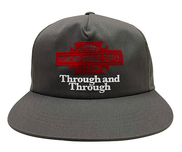 PORKCHOP GARAGE SUPPLY �ݡ�������å� ���졼�� ���ץ饤��Through and  Through CAP������������ɥ����� ����åס�4��(BLACK/WHITE/MAROON/CHARCOAL)����å��奭��åס�˹�ҡ�2025FW