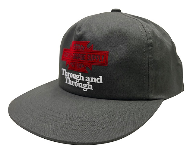 PORKCHOP GARAGE SUPPLY �ݡ�������å� ���졼�� ���ץ饤��Through and  Through CAP������������ɥ����� ����åס�4��(BLACK/WHITE/MAROON/CHARCOAL)����å��奭��åס�˹�ҡ�2025FW