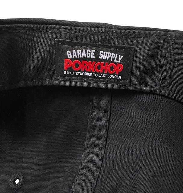 PORKCHOP GARAGE SUPPLY �ݡ�������å� ���졼�� ���ץ饤��Through and  Through CAP������������ɥ����� ����åס�4��(BLACK/WHITE/MAROON/CHARCOAL)����å��奭��åס�˹�ҡ�2025FW