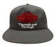 PORKCHOP GARAGE SUPPLY �ݡ�������å� ���졼�� ���ץ饤��Through and  Through CAP������������ɥ����� ����åס�4��(BLACK/WHITE/MAROON/CHARCOAL)����å��奭��åס�˹�ҡ�2025FW