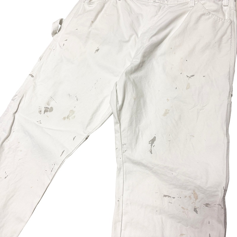 Dickies �ǥ��å�������Duck Carpenter Pants ���å� �����ڥ󥿡��ѥ�ġ��ڥ����ӡ�col.WHITE��size:W38��L32ɽ�����ڥ��󥿡��ѥ�ġ��ڥ󥭥ڥ���� ��USED �桼���ɡۡ���šۡ�Ź�޻����Բġ�