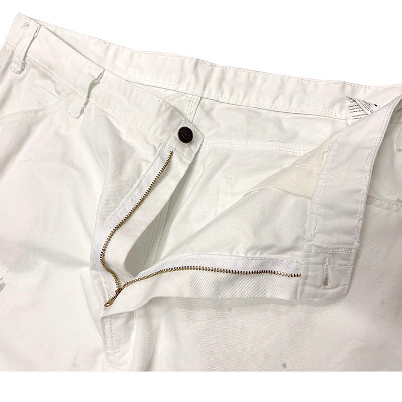 Dickies �ǥ��å�������Duck Carpenter Pants ���å� �����ڥ󥿡��ѥ�ġ��ڥ����ӡ�col.WHITE��size:W38��L32ɽ�����ڥ��󥿡��ѥ�ġ��ڥ󥭥ڥ���� ��USED �桼���ɡۡ���šۡ�Ź�޻����Բġ�