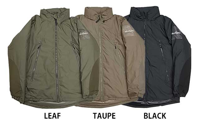 WILD THINGS �磻��ɥ��󥰥���HAPPY JACKET �ϥåԡ����㥱�å� PRIMA LOFT  �ץ�ޥ��եȡ�3����LEAF/BLACK/TAUPE��