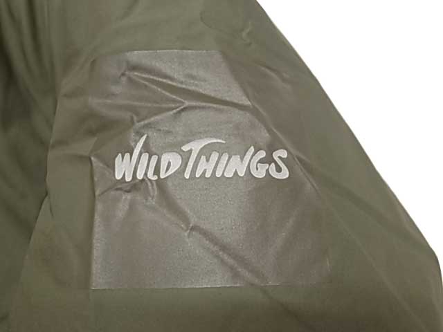 WILD THINGS �磻��ɥ��󥰥���HAPPY JACKET �ϥåԡ����㥱�å� PRIMA LOFT  �ץ�ޥ��եȡ�3����LEAF/BLACK/TAUPE��