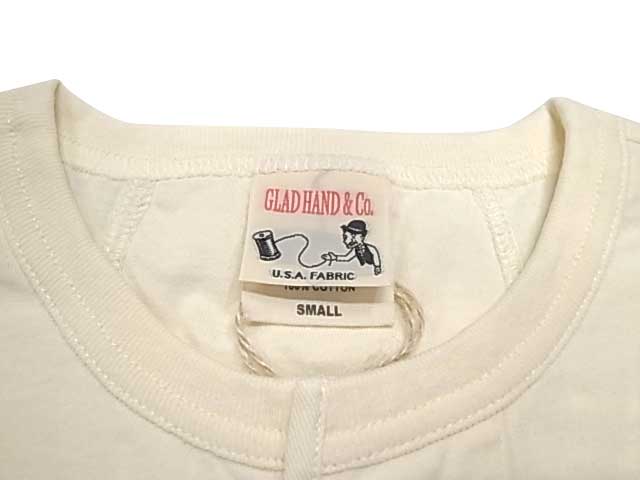GLAD HAND������åɥϥ�ɡ��إ�꡼�ͥå��ݥ��å�T����ġ�2����WHITE/BLACK��