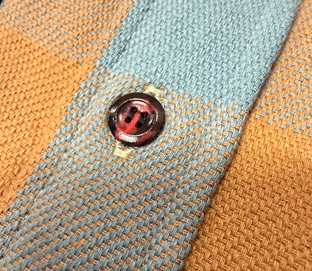 WAREHOUSE �������ϥ�����Lot 3104 FLANNEL SHIRTS A�� NON WASH��SAX ���å������ե��ͥ� ����ġ��Υ󥦥��å��塡�ͥ륷��ġ�2-SAX