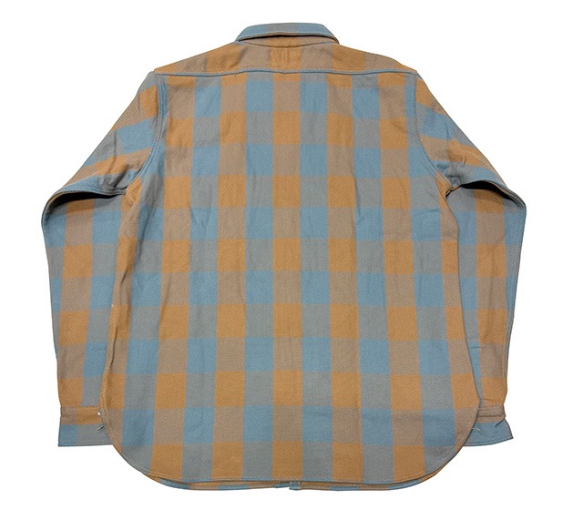 WAREHOUSE �������ϥ�����Lot 3104 FLANNEL SHIRTS A�� NON WASH��SAX ���å������ե��ͥ� ����ġ��Υ󥦥��å��塡�ͥ륷��ġ�2-SAX