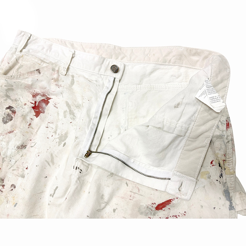 Dickies �ǥ��å�������Duck Carpenter Pants ���å� �����ڥ󥿡��ѥ�ġ��ڥ����ӡ�col.WHITE��size:W38��L34ɽ�����ڥ��󥿡��ѥ�ġ��ڥ󥭥ڥ���� ��USED �桼���ɡۡ���šۡ�Ź�޻����Բġ�