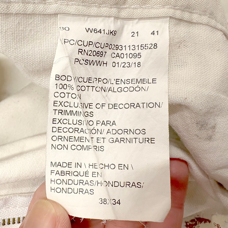 Dickies �ǥ��å�������Duck Carpenter Pants ���å� �����ڥ󥿡��ѥ�ġ��ڥ����ӡ�col.WHITE��size:W38��L34ɽ�����ڥ��󥿡��ѥ�ġ��ڥ󥭥ڥ���� ��USED �桼���ɡۡ���šۡ�Ź�޻����Բġ�