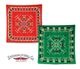 STEVENSON OVERALL CO.�����ƥ����֥󥽥� �����С������롡 Bandana BD��2����RED/GREENL�˥Х���ʡ���100��