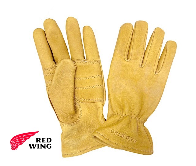 RED WING ��åɥ����󥰡�HERITAGE GLOVES �إ�ơ��� �������֡�YELLOW �������������ס��쥶���������֡����ޡ���95233��MADE IN USA