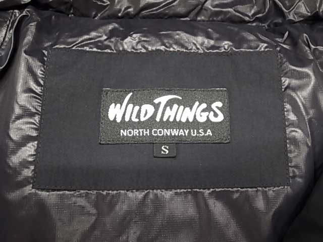 WILD THINGS �磻��ɥ��󥰥���SNUG DOWN COAT ���ʥå� ������ ������  BLACK �֥�å�