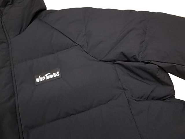 WILD THINGS �磻��ɥ��󥰥���SNUG DOWN COAT ���ʥå� ������ ������  BLACK �֥�å�
