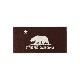 STANDARD CALIFORNIA ����������ɥ���ե���˥���SD Cal Flag Hand Towel ���� �ե�å� �ϥ�� �����롡������2��(Brown/Navy)