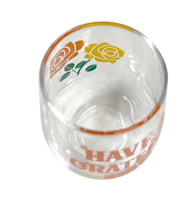 HAVE A GRATEFUL DAY �ϥ֥����졼�ȥե�ǥ���TUMBLER GLASS��PAIR ROSE ����֥顼���饹���ڥ�������  ���åס����饹