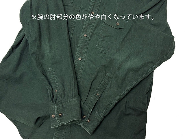 ��SALE 30%OFF�� FILSON �ե��륽��Cotton Flannel Shirts ���åȥ� �ե��ͥ� ����ġ�col:DARK GREEN��size:XL��COTTON100%����USED �桼���ɡۡ���šۡ�Ź�޻����Բġ�