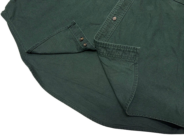 ��SALE 30%OFF�� FILSON �ե��륽��Cotton Flannel Shirts ���åȥ� �ե��ͥ� ����ġ�col:DARK GREEN��size:XL��COTTON100%����USED �桼���ɡۡ���šۡ�Ź�޻����Բġ�