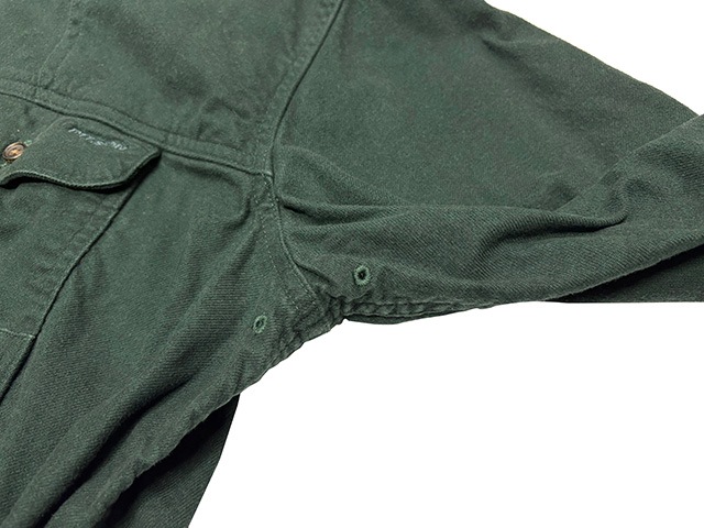 ��SALE 30%OFF�� FILSON �ե��륽��Cotton Flannel Shirts ���åȥ� �ե��ͥ� ����ġ�col:DARK GREEN��size:XL��COTTON100%����USED �桼���ɡۡ���šۡ�Ź�޻����Բġ�