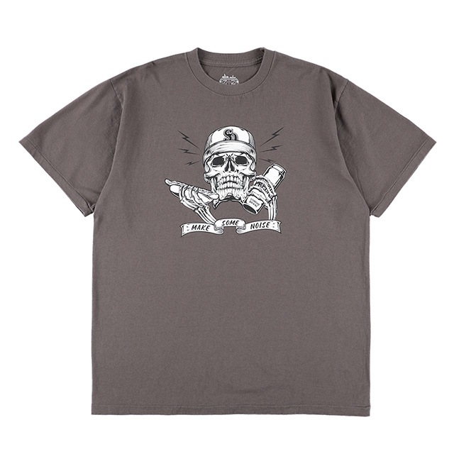 STANDARD CALIFORNIA ����������ɥ���ե���˥���AH / SD Make Some Noise T�����ʥ����إ֥��SD���ᥤ������Υ�����T����ġ�2����CHARCOAL/WHITE��2025SS