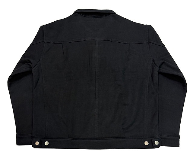 RUSSELL �� BerBerJin����å���ߥ٥�٥른�� Pro Cotton LOOPBACK TERRY SWEAT TRUCKER JACKET���롼�ץХå��ƥ꡼�������åȥȥ�å������㥱�åȡ�3����BLACK/NAVY/ASH GRAY�˥����