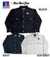 RUSSELL �� BerBerJin����å���ߥ٥�٥른�� Pro Cotton LOOPBACK TERRY SWEAT TRUCKER JACKET���롼�ץХå��ƥ꡼�������åȥȥ�å������㥱�åȡ�3����BLACK/NAVY/ASH GRAY�˥����