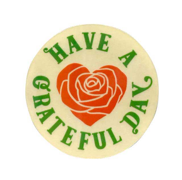 HAVE A GRATEFUL DAY �ϥ� �� ���쥤�ȥե� �ǥ���STICKER PACK #4 ���ƥå����ѥå���5�祻�åȡ��ѿ�����GOWEST��GOHEMP