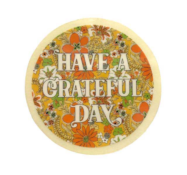 HAVE A GRATEFUL DAY �ϥ� �� ���쥤�ȥե� �ǥ���STICKER PACK #4 ���ƥå����ѥå���5�祻�åȡ��ѿ�����GOWEST��GOHEMP
